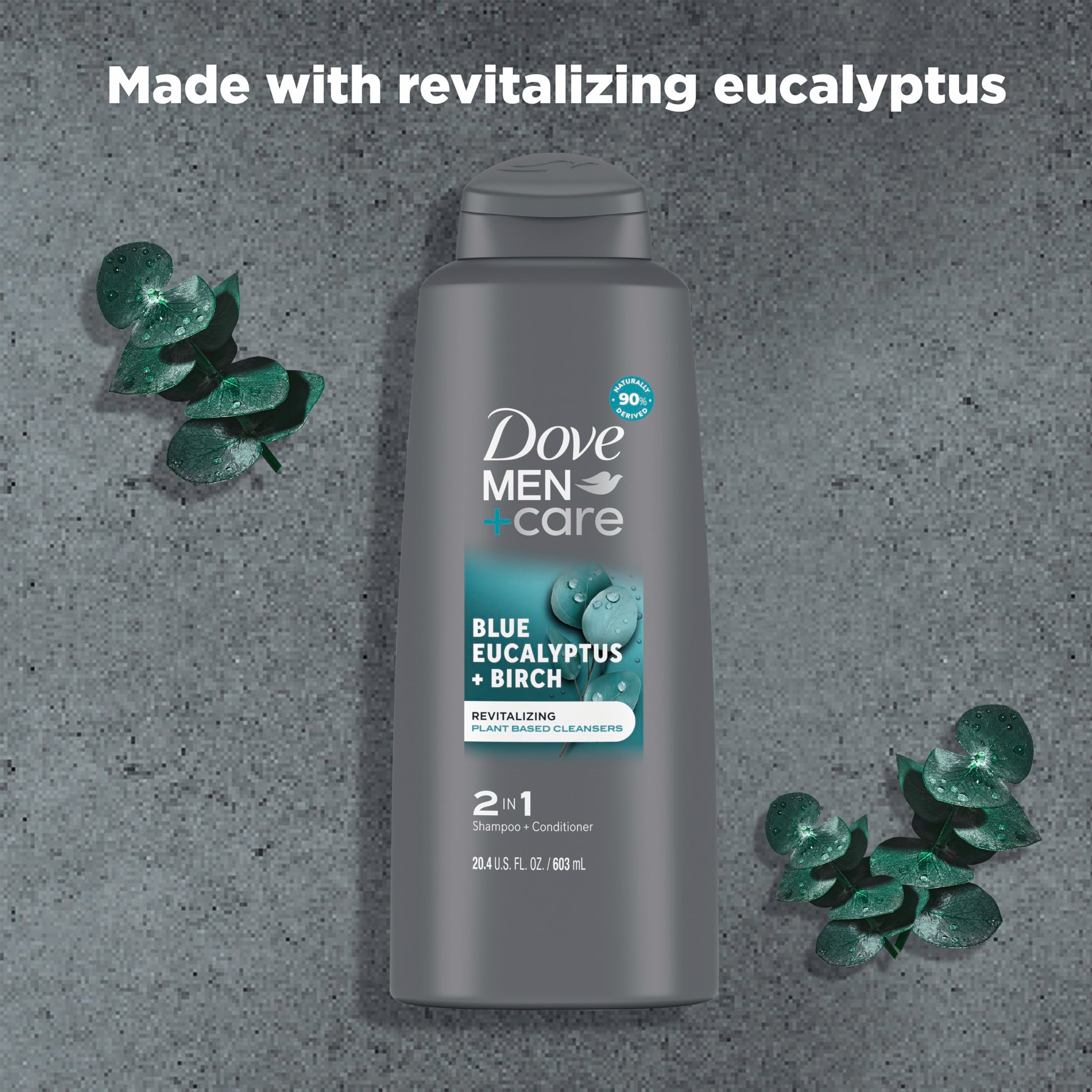 Store display featuring a 3-pack Dove Men+Care box
