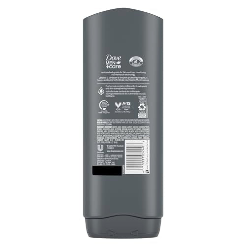 Dove Men+Care 3N1 Revive foam forming in hands after lathering.