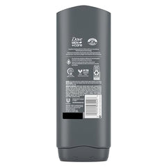 Dove Men+Care 3N1 Revive foam forming in hands after lathering.