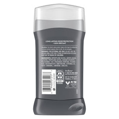 Dove Men+Care aroma visual showing bergamot-lavender-sandalwood scent lasts.