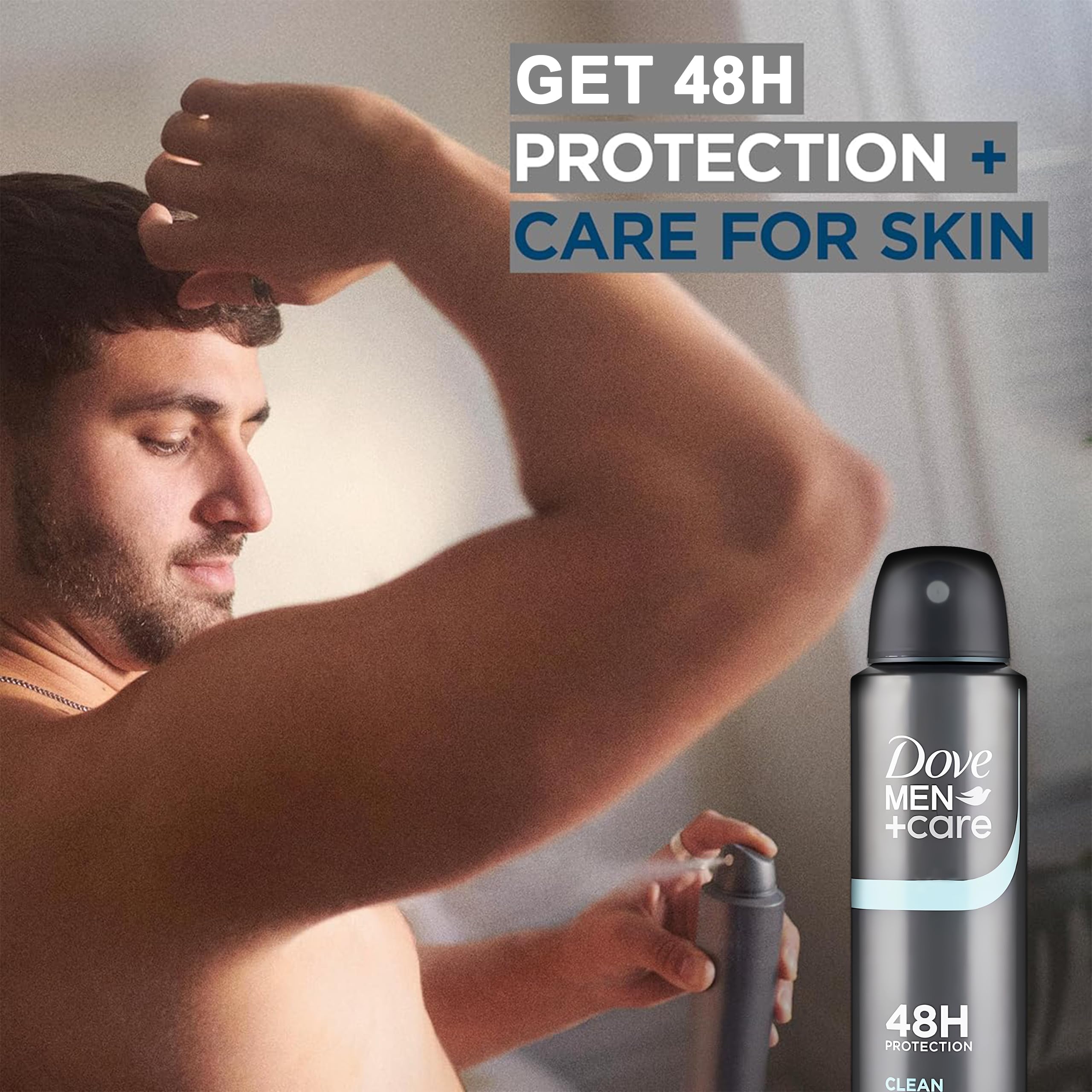 Dove Men+Care Classic label highlights 48-hour protection and timeless scent
