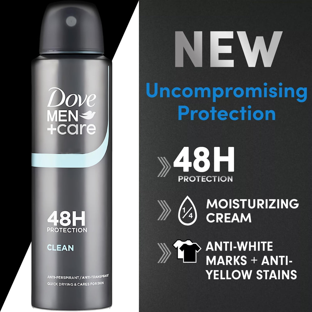 Dove Men+Care Classic 5 oz can ready for travel and gym