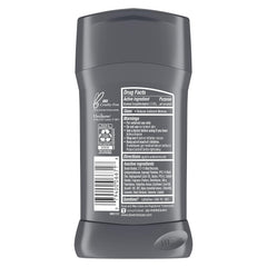 Applying Dove Men+Care Clean Comfort stick to underarms for quick protection.