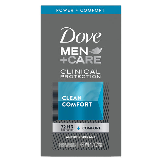 Dove Men+Care Clinical Protection Clean Comfort pack 3 set delivering all-day freshness