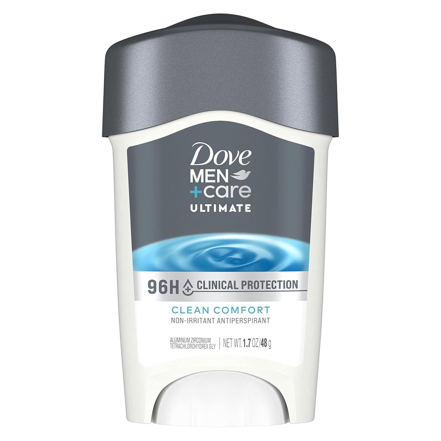 Dove Men+Care Clinical Protection solid in Clean Comfort with long-lasting freshness for workouts