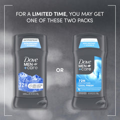 Front view of the 4-count packaging highlighting aqua fragrance and protection.