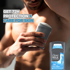 Smooth glide of the Cool Fresh stick on skin.