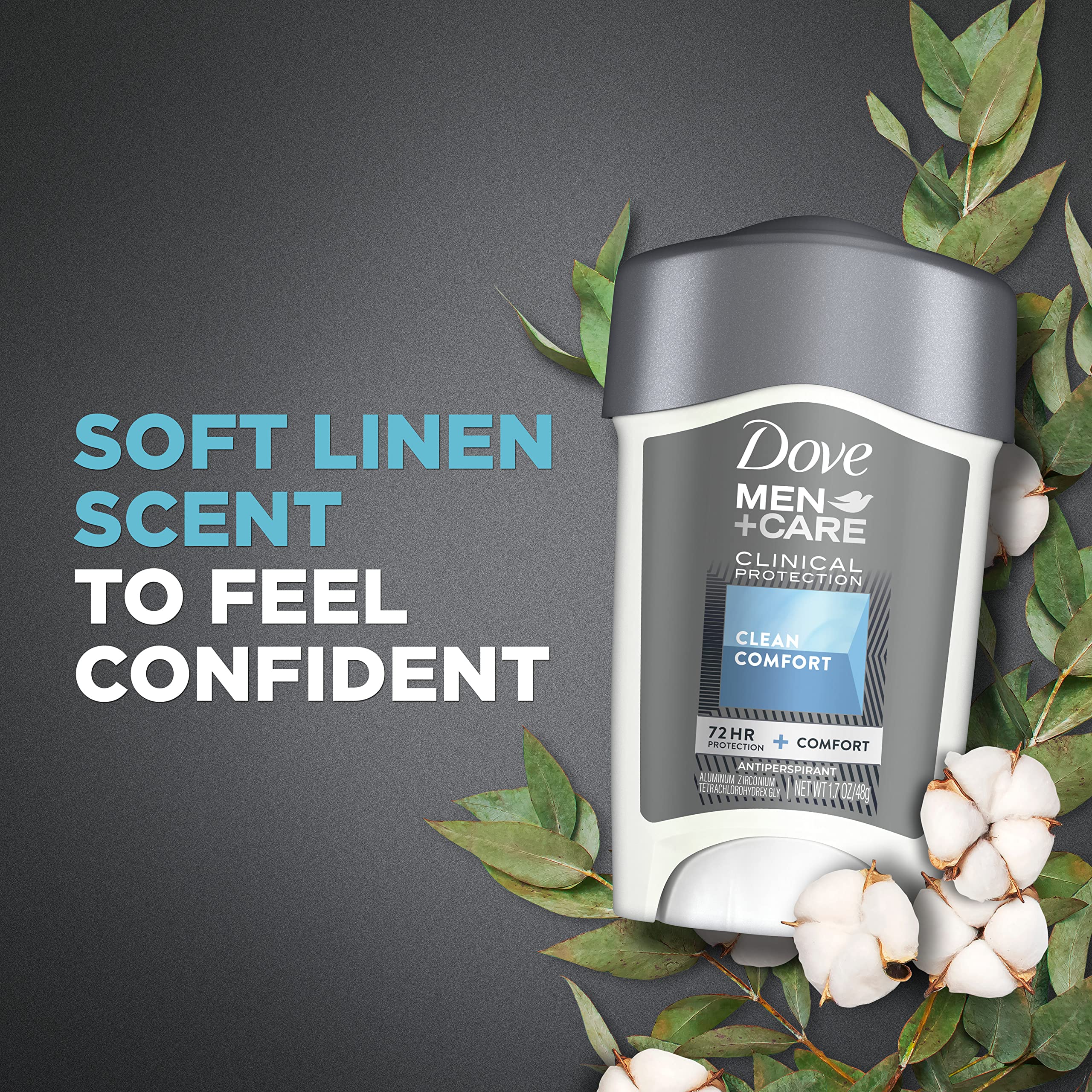 Dove Men+Care cruelty-free logo emphasizes ethical, animal-friendly production