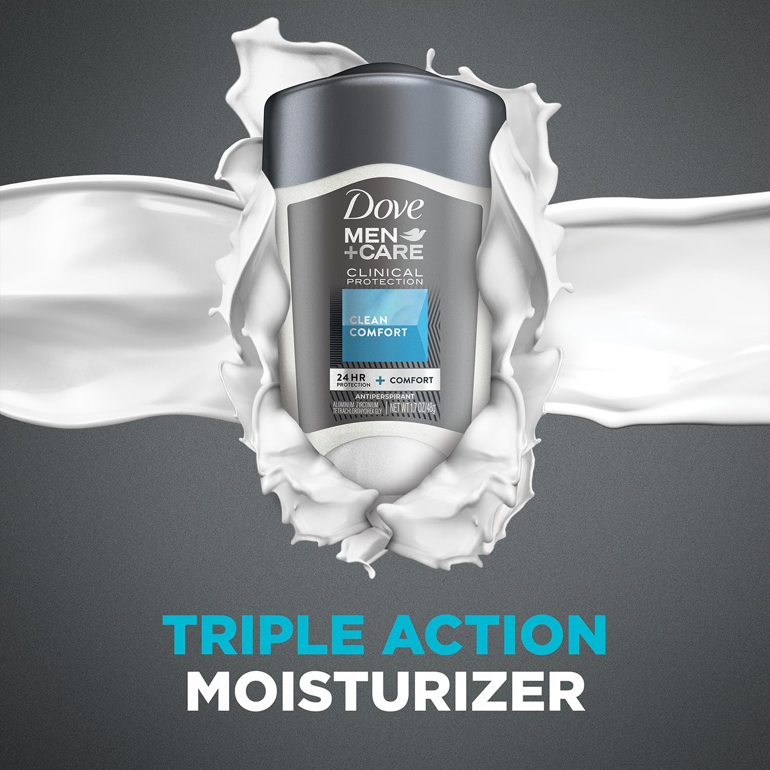 Moisturizing formula close-up emphasizing skin comfort.