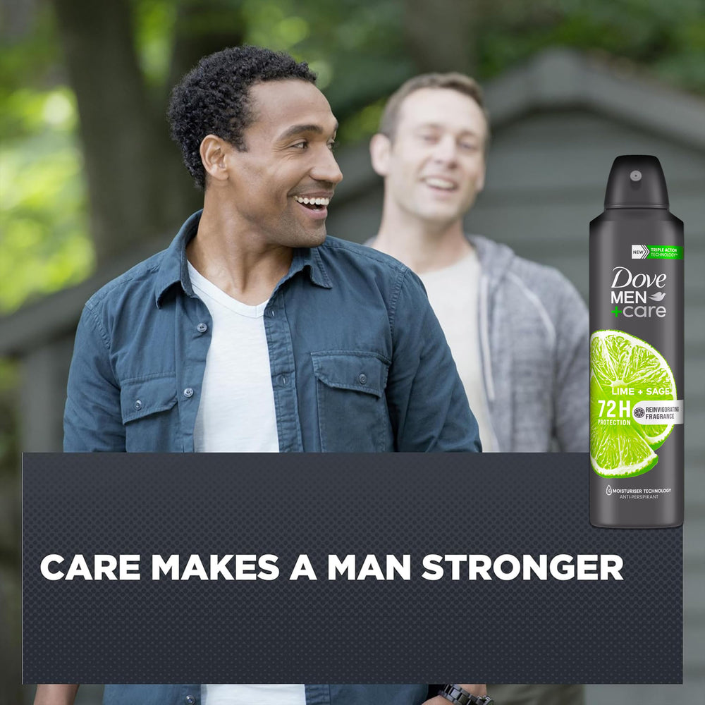Dove Men+Care spray ready for gym bag and on-the-go refreshment