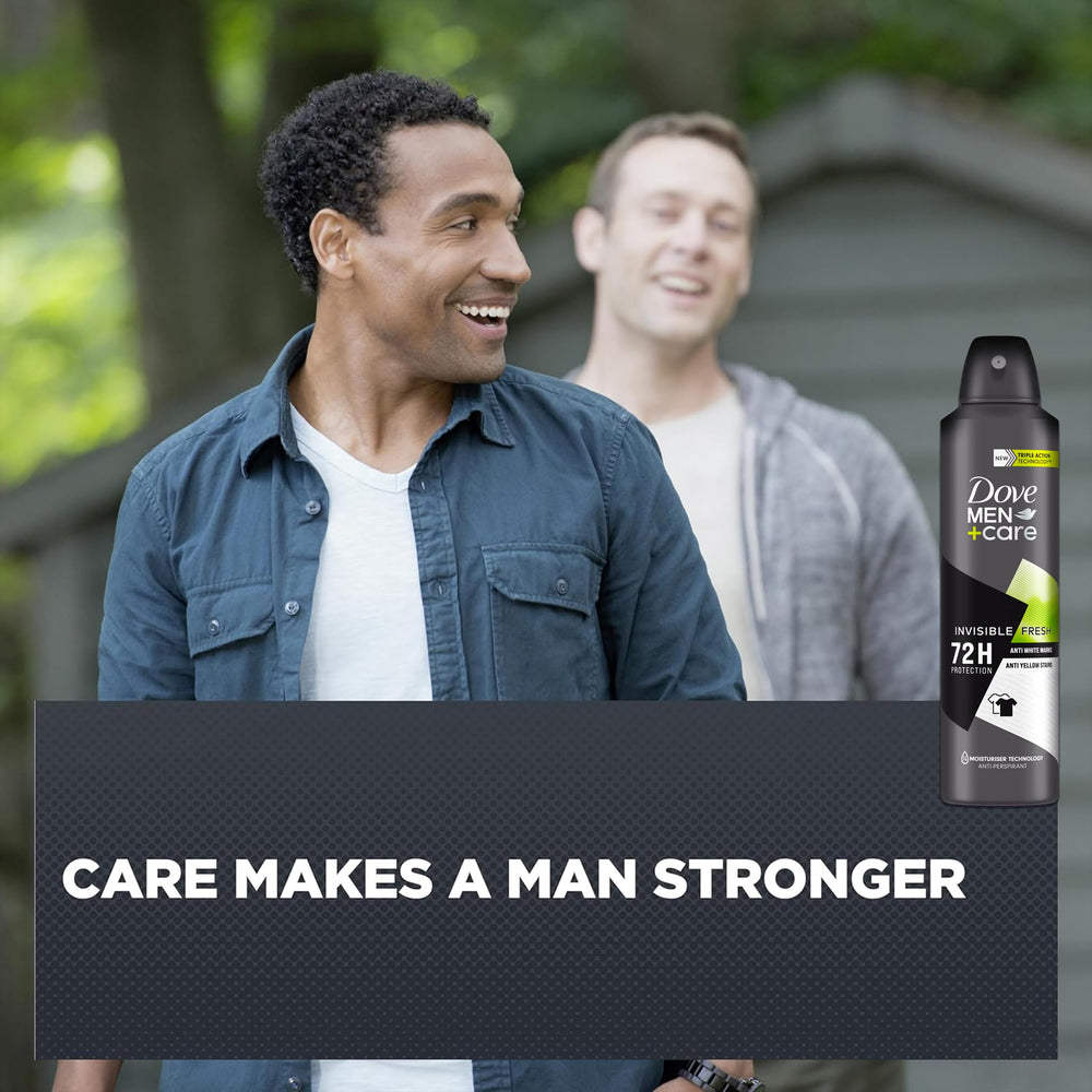 Dove Men+Care Invisible Fresh scent preview with crisp fragrance