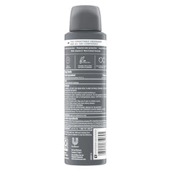 Dove Men+Care Invisible Fresh spray angle view showing invisible finish