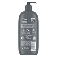 Dove Men+Care sensitive skin lotion tube boosts hydration without heaviness.