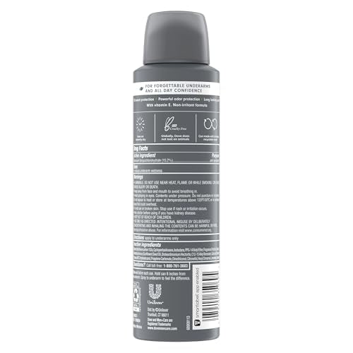 Dove Men+Care Sport Active Fresh spray demonstrates easy, on-the-go application.