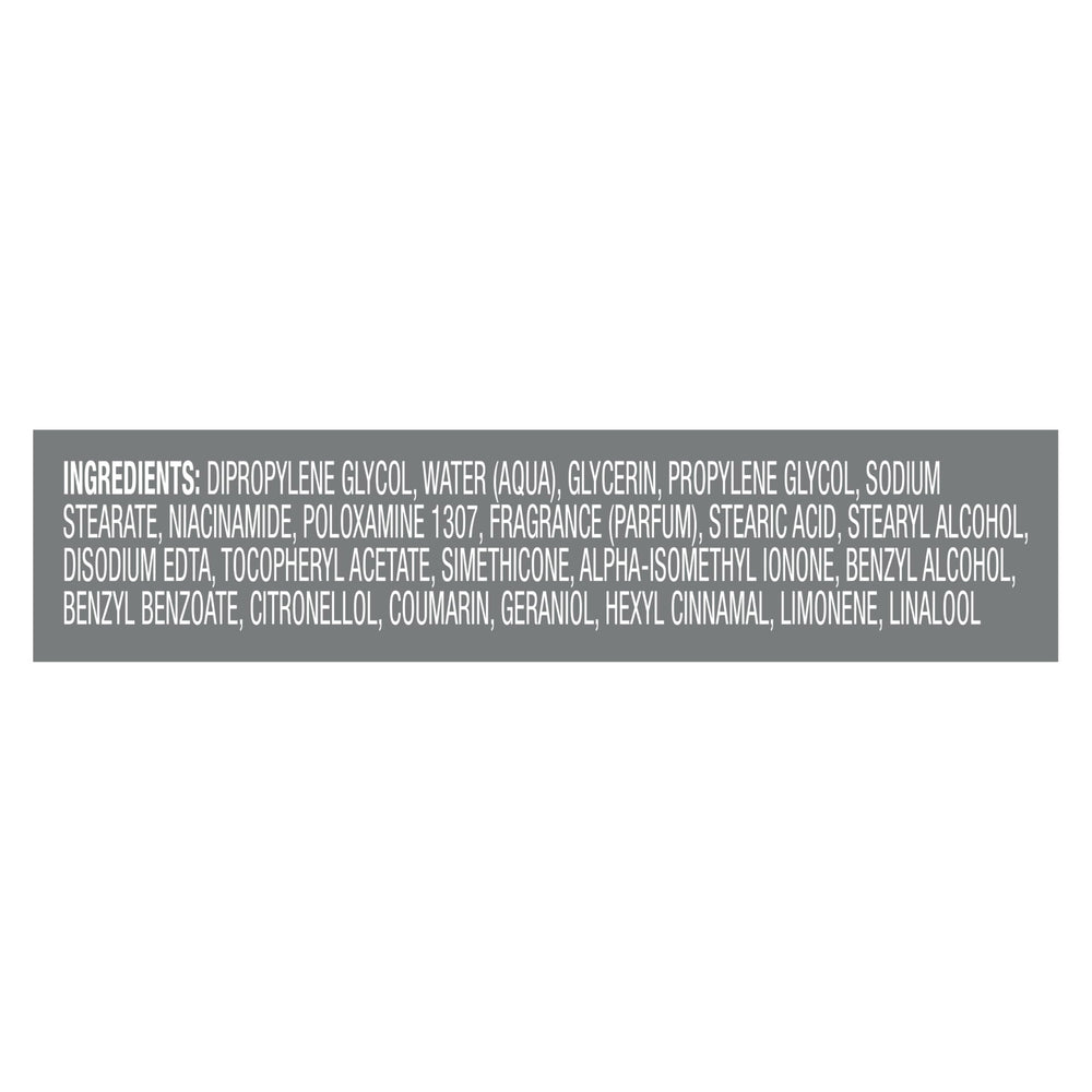 Dove Men+Care packaging highlights aluminum-free formula for gentle protection.