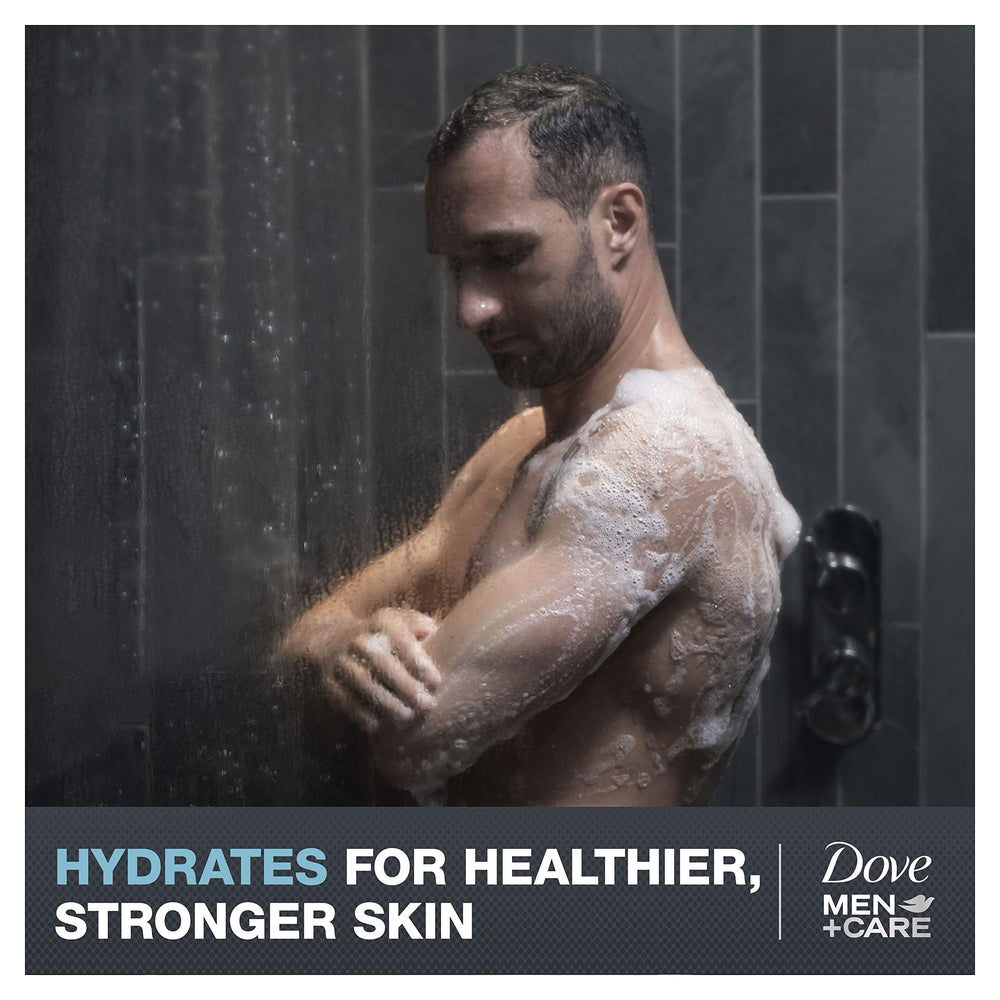 Dove Men Clean Comfort foamy lather, refreshing cleanse for skin