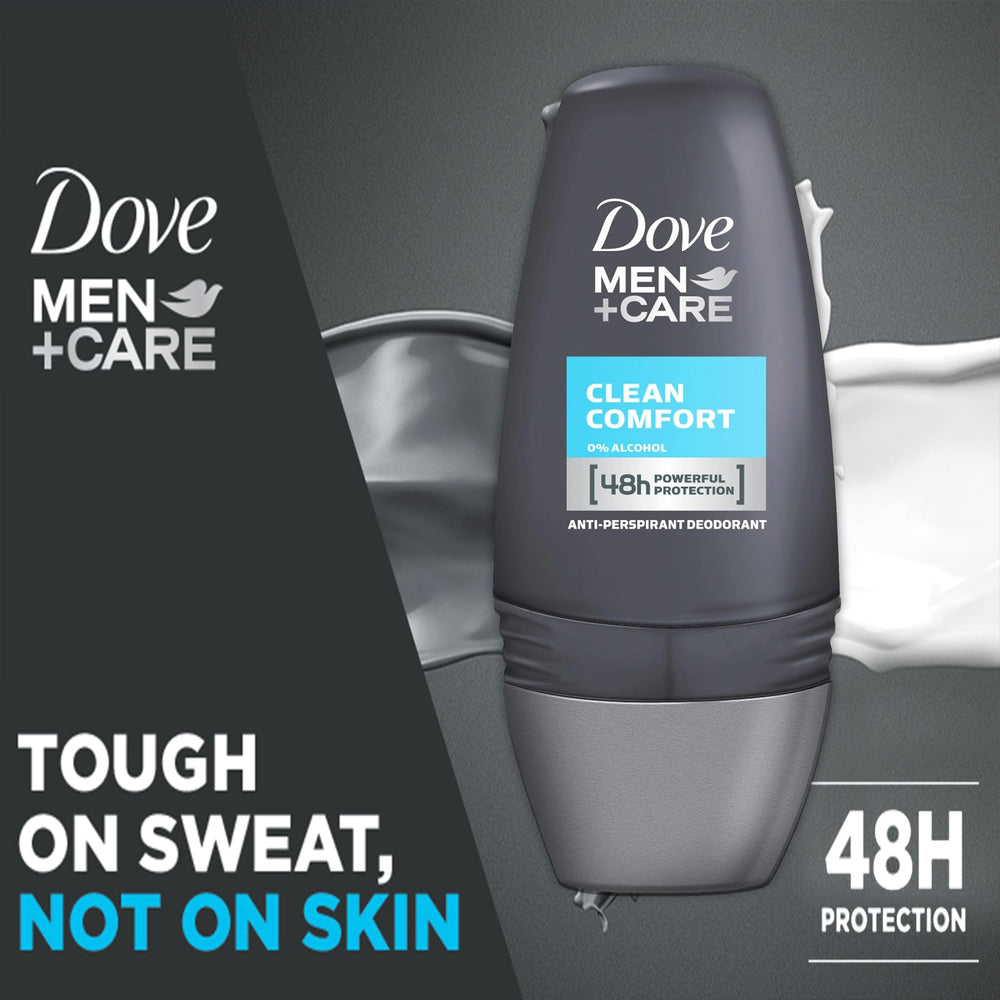 Dove Men+Care Clean Comfort scent note for a fresh, subtle aroma