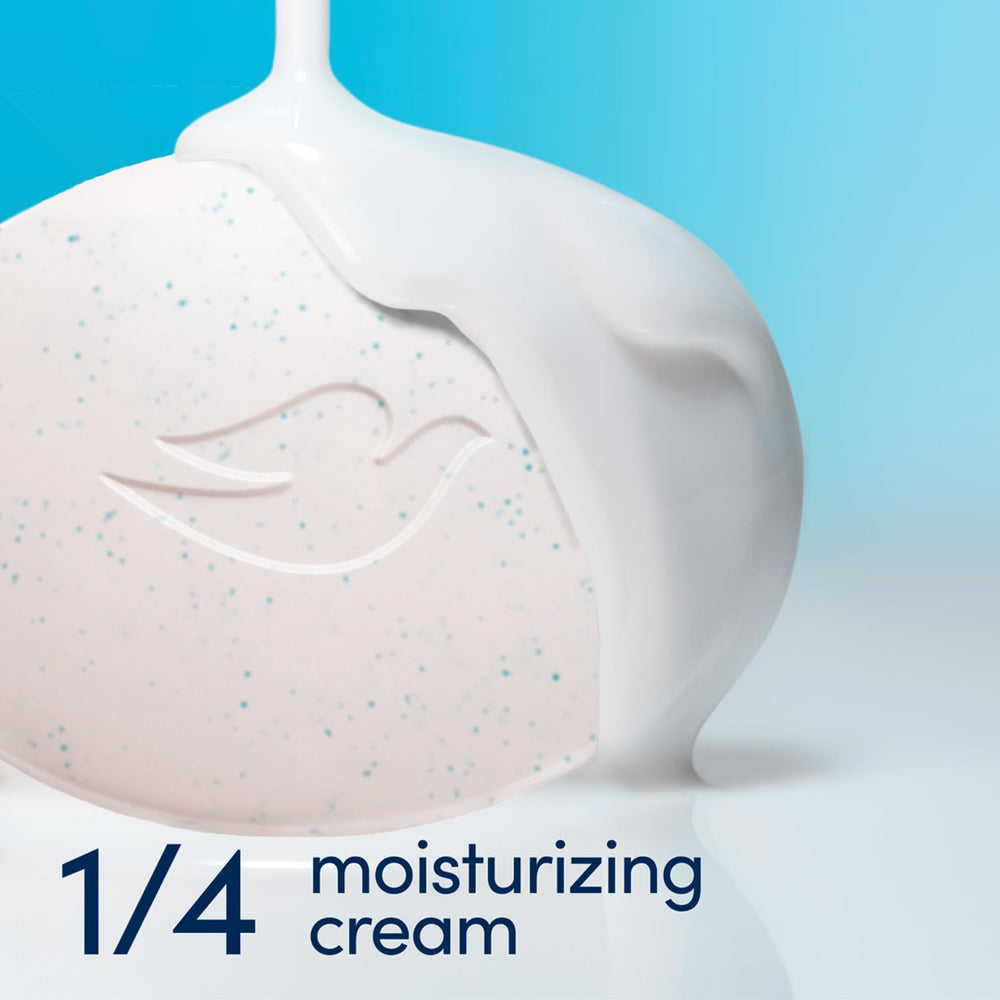 Dove Bar with moisturizing cream providing daily moisture during showers