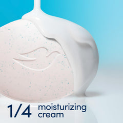 Dove Bar with moisturizing cream providing daily moisture during showers