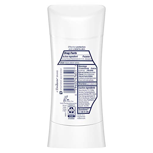 Dove Nourishing Secrets Lavender & Jasmine stick being applied with a smooth glide on underarm.