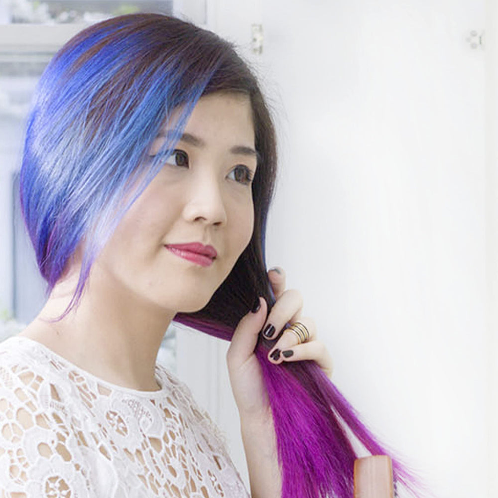 Dove Nutritive Color Care conditioner creates silky shine.
