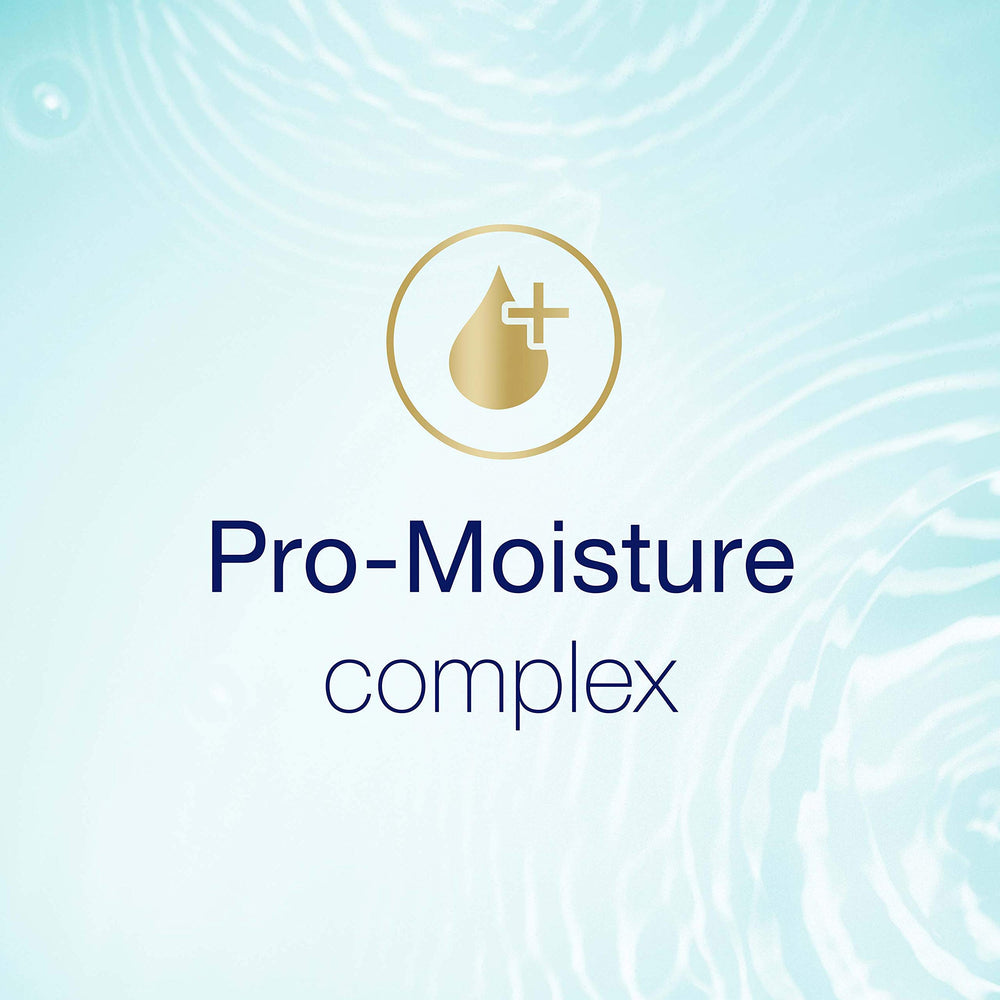 Shower shelf with Dove Daily Moisture Shampoo ready for daily use.