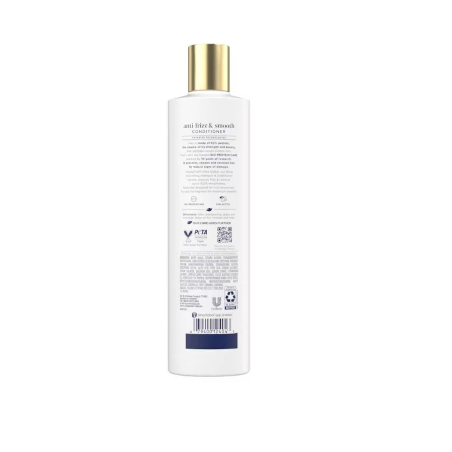 Dove Nutritive Solutions Nourishing Oil Care Conditioner pour showcases nourishing texture for frizz-prone hair.