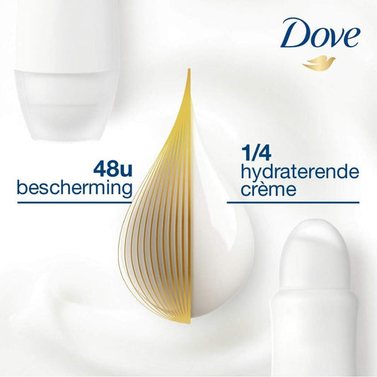 Dove Original 48h antiperspirant spray underarm usage helps reduce irritation after shaving.