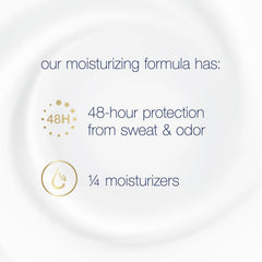 Dove Original Clean scent close-up highlighting refreshing classic fragrance on skin.