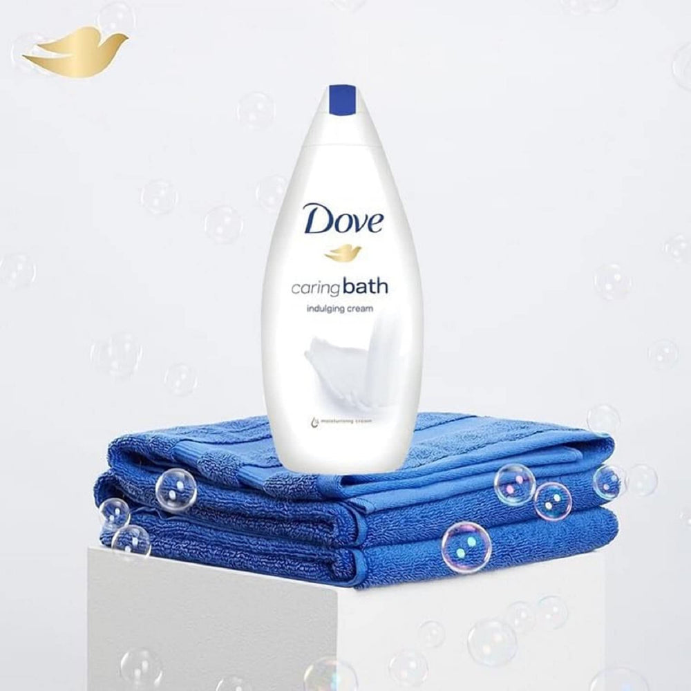 Dove packaging bottle front view illustrating everyday cleansing ritual.