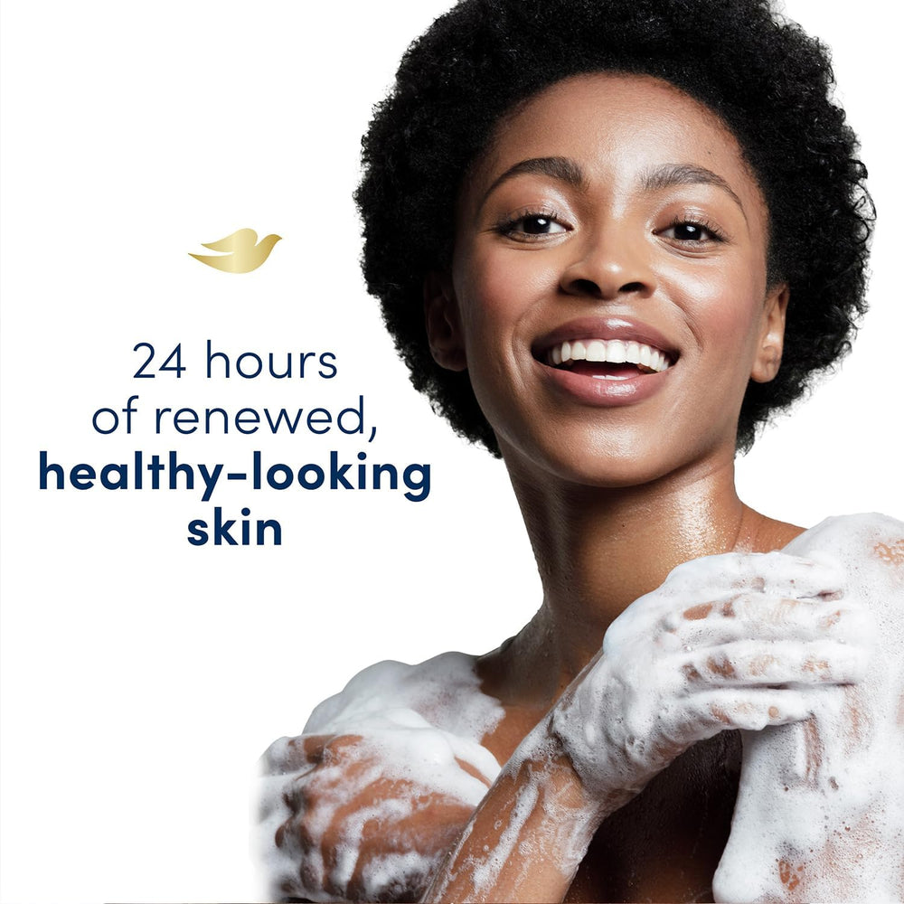 Dove Packaging Front View shows the 3-piece set for daily care.