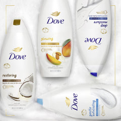 Dove Purely Pampering Moisture Renew Blend highlights nourishing care