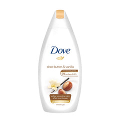 Dove Purely Pampering scent-ambience image emphasizes relaxing vanilla scent for spa-like experience.