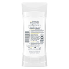 Dove sensitive-skin, alcohol-free deodorant stick protects against odor without irritation.