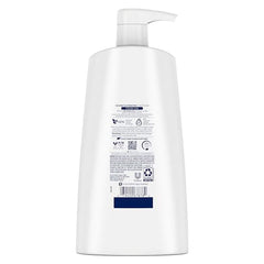 Dove Ultra Care Coconut & Hydration conditioner label closeup featuring coconut fragrance
