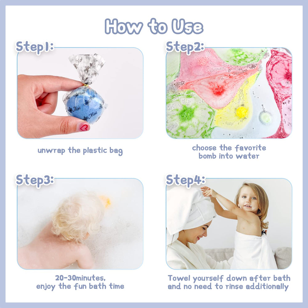 Crystal toy revealed inside each DOVIPE bath bomb adds delight.