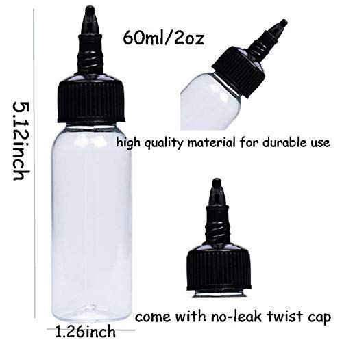 DOWEI bottles versatile for ink, lotion, shampoo, and more