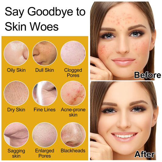 DOYEEWO skin care set toner helps balance moisture for a smooth base.