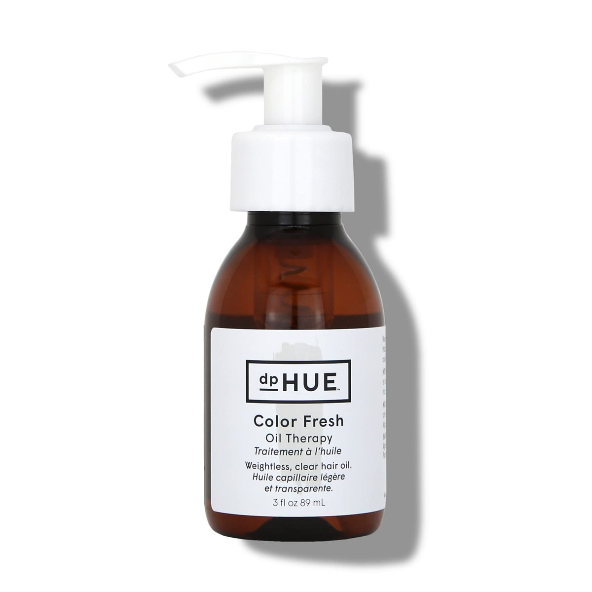 dpHUE Color Fresh Oil Therapy bottle front for color-treated hair shine