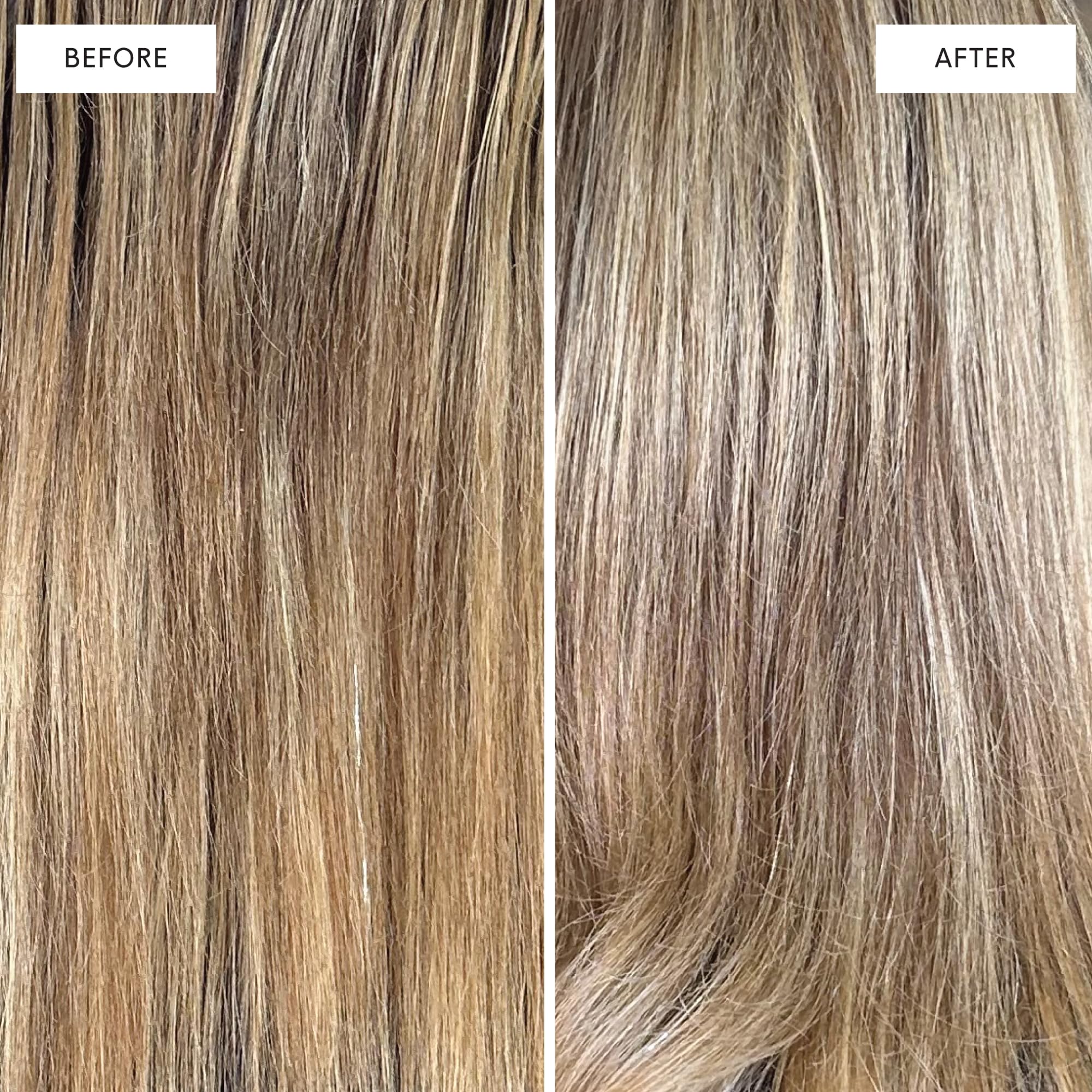 dpHUE Cool Blonde Shampoo label-detail notes Leaping Bunny certification and color-safe formula.