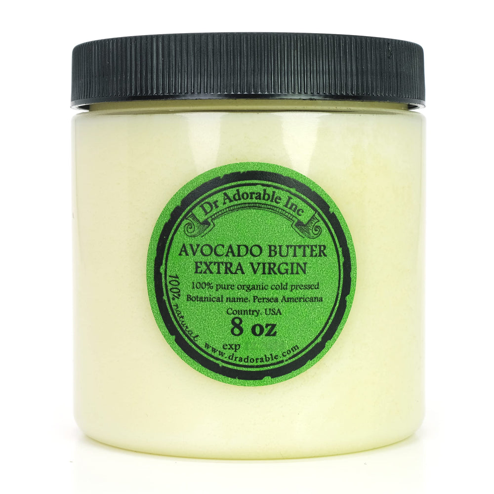 Dr Adorable Avocado Butter jar close-up highlighting rich hydration.