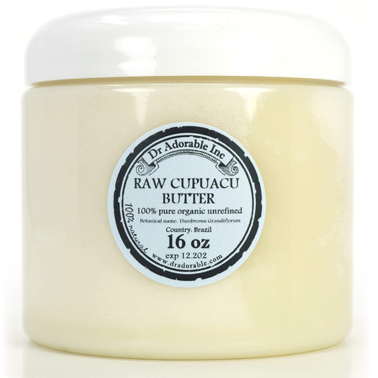 Dr Adorable Cupuacu Butter jar shows rich hydration for the skin.