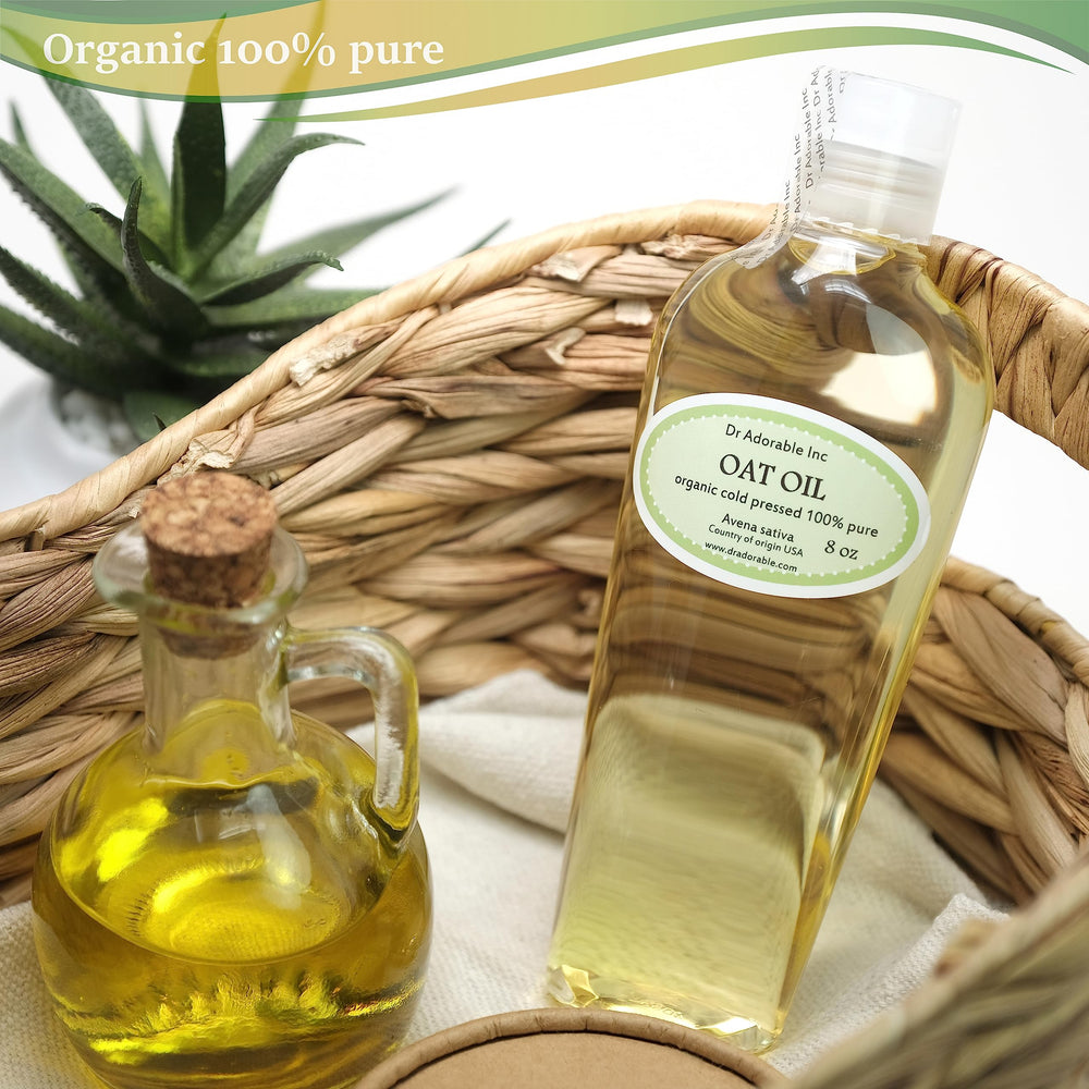 Dr Adorable Oat Oil close-up texture shows lightweight absorption