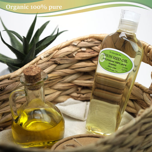 Dr Adorable Onion Seed Oil dropper enables easy, precise application for daily skincare and hair care.