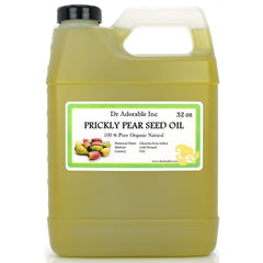 Dr Adorable prickly pear oil bottle shown for pure skin hydration.