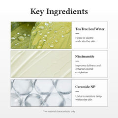 Dr.Althea 345 Relief Cream ingredient panel highlights ceramides and niacinamide.