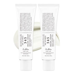 Dr.Althea 345 Relief Cream jar close-up with creamy texture for blemish care.