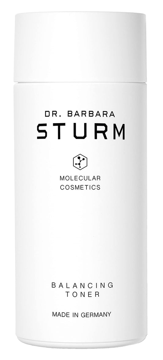 Dr. Barbara Sturm Balancing Toner bottle for gentle cleansing and makeup removal