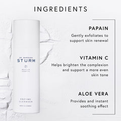 Dr. Barbara Sturm Enzyme Cleanser bottle and packaging for simple daily use and travel.