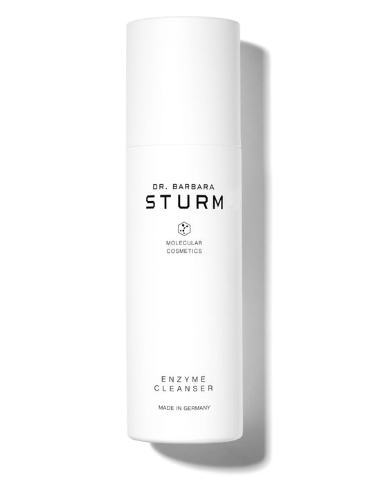 Dr. Barbara Sturm Enzyme Cleanser powder-to-foam transforms on contact for a refreshing cleanse.